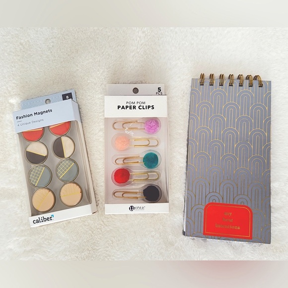 Other - Three Piece Fun Office Bundle - NWT